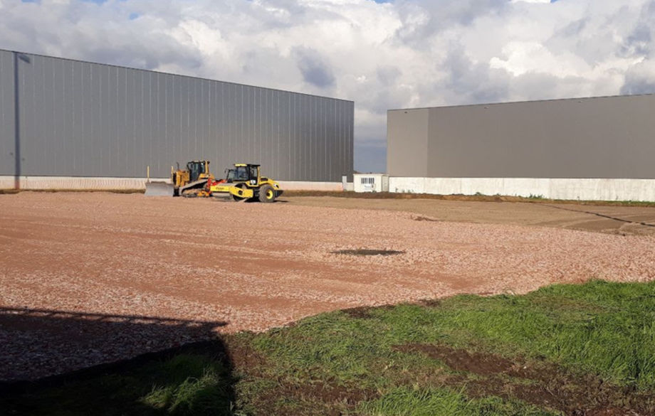 Construction of a new hangar in Antwerp has started