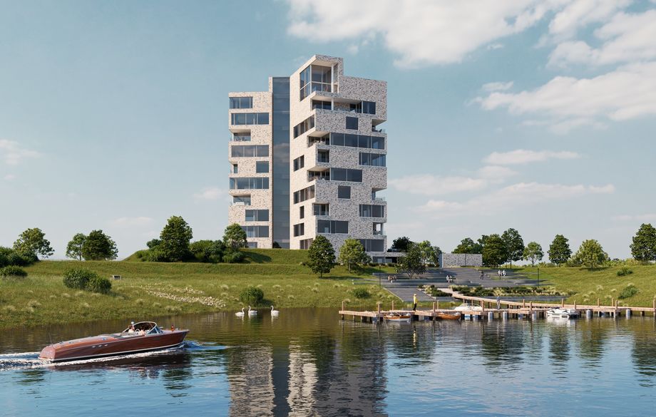 Living along the Maas, in an exceptional location