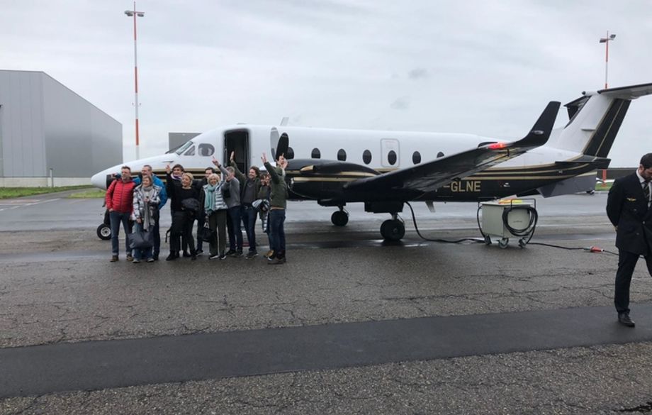 ASL new FBO welcomes first aircraft in Antwerp