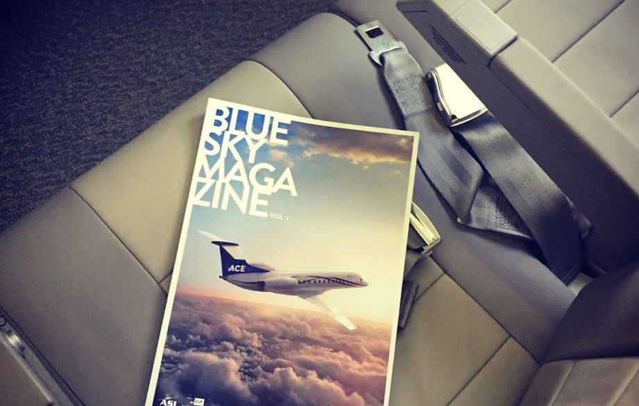 ASL and JetNetherlands launch their new in-flight magazine - Blue Sky Magazine