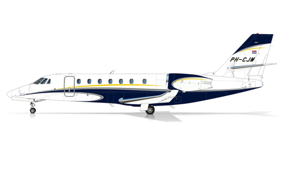 A new Cessna C680 Citation Sovereign joins the fleet!